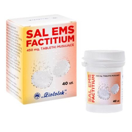 SAL EMS FACTITIUM, 40 effervescent tablets