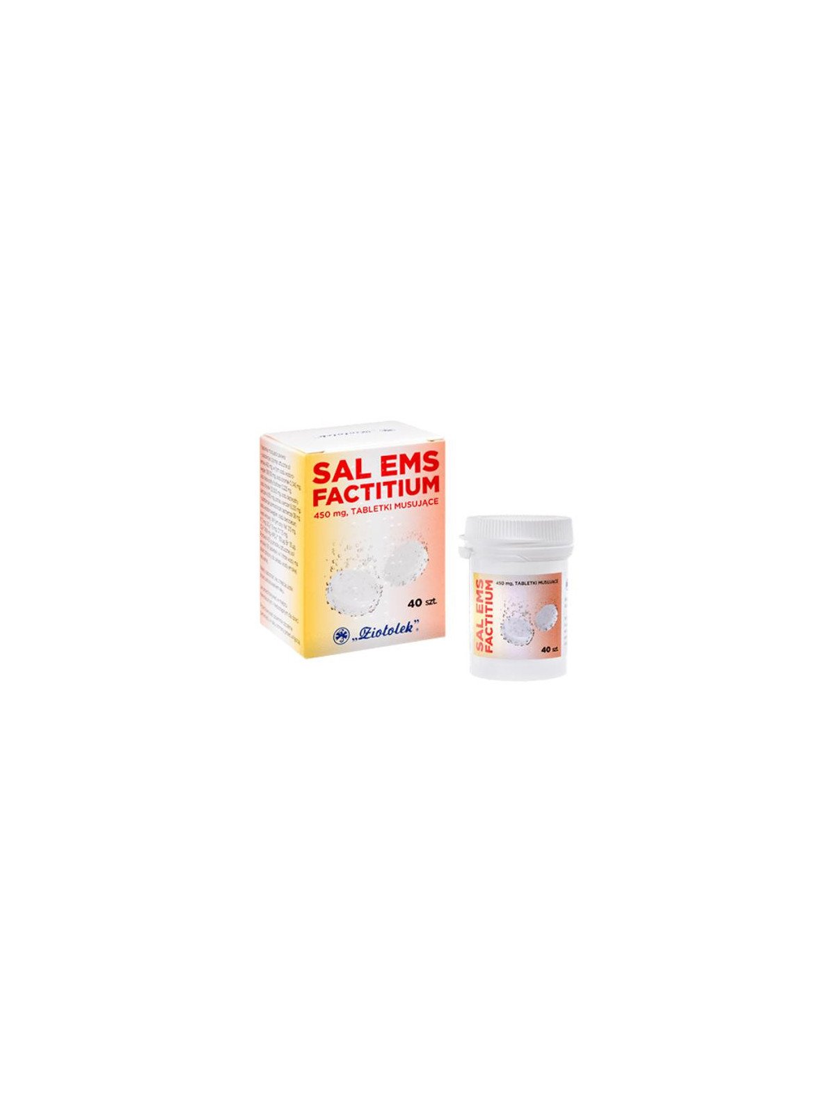 SAL EMS FACTITIUM, 40 effervescent tablets