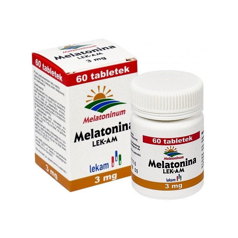 Melatonin, good sleep, 3 mg, 60 tablets