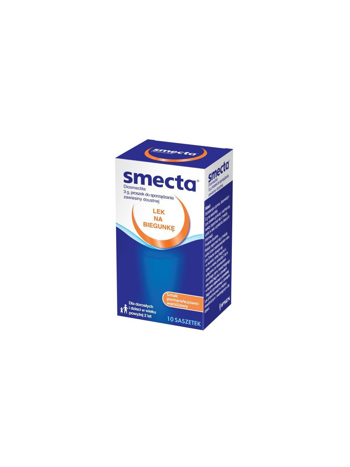 Smecta, Medicine for diarrhea, 10 sachets