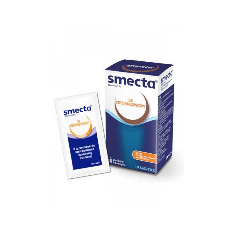 Smecta, Medicine for diarrhea, 10 sachets