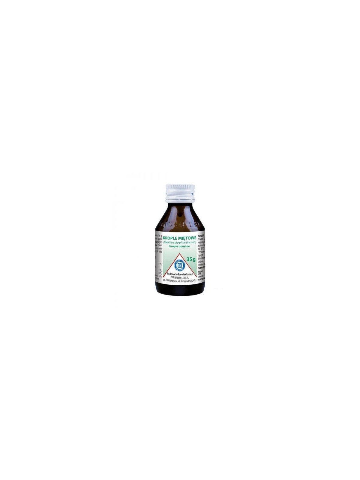 Peppermint drops, oral drops, 35g