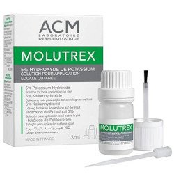 Molutrex 5% potassium hydroxide solution, Molluscum contagiosum, 3 ml