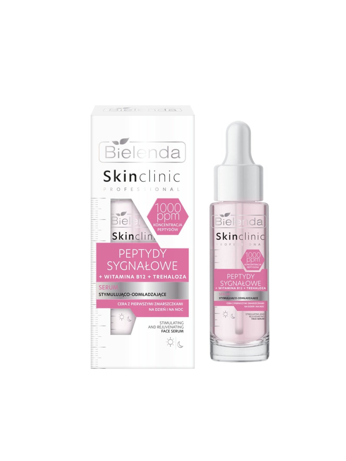 Bielenda Skinclinic Professional Serum Peptydowe Sygnałowe 30ml – Regeneracja i Wygładzanie Skóry