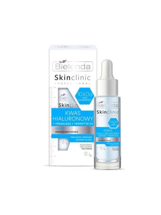 Bielenda Skinclinic Professional Serum z Kwasem Hialuronowym 30ml – Intensywne Nawilżenie i Wygładzenie Skóry