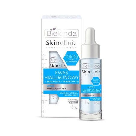 Bielenda Skinclinic Professional Serum z Kwasem Hialuronowym 30ml – Intensywne Nawilżenie i Wygładzenie Skóry