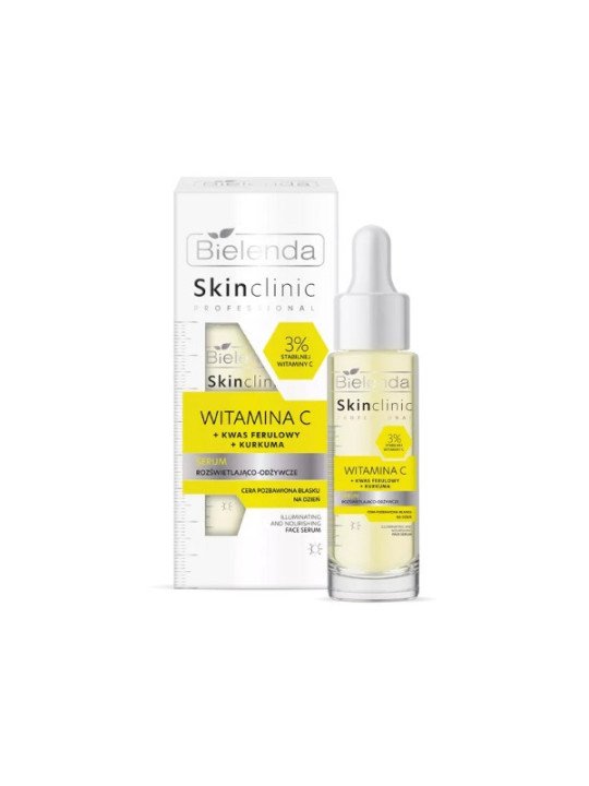 Bielenda Skinclinic Professional Serum with Stable Vitamin C 30ml – Brightening and Anti-Aging Protection