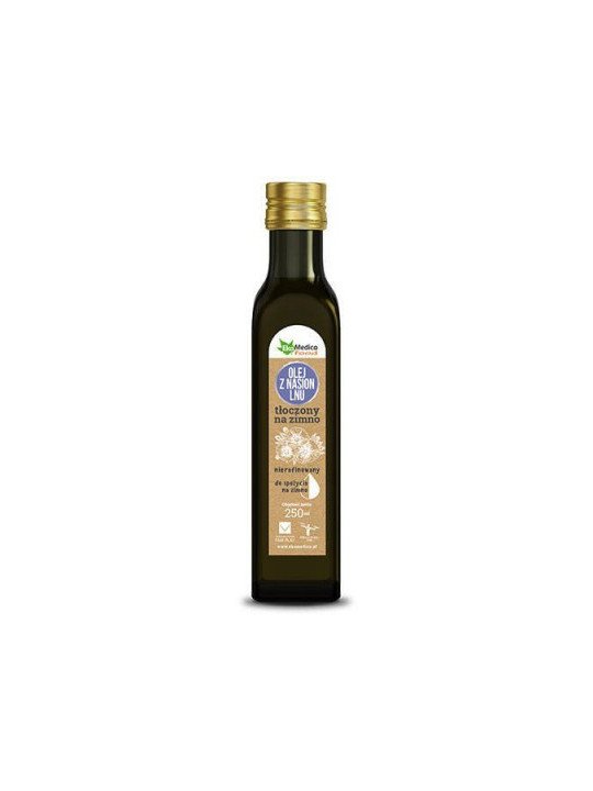EkaMedica, Flax Seed Oil, Cold Pressed, 250ml