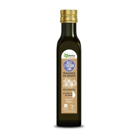 EkaMedica, Flax Seed Oil, Cold Pressed, 250ml