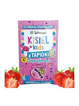 Intenson, Tapioca Superfoods Kids Kisiel with Strawberry Flavor 30g
