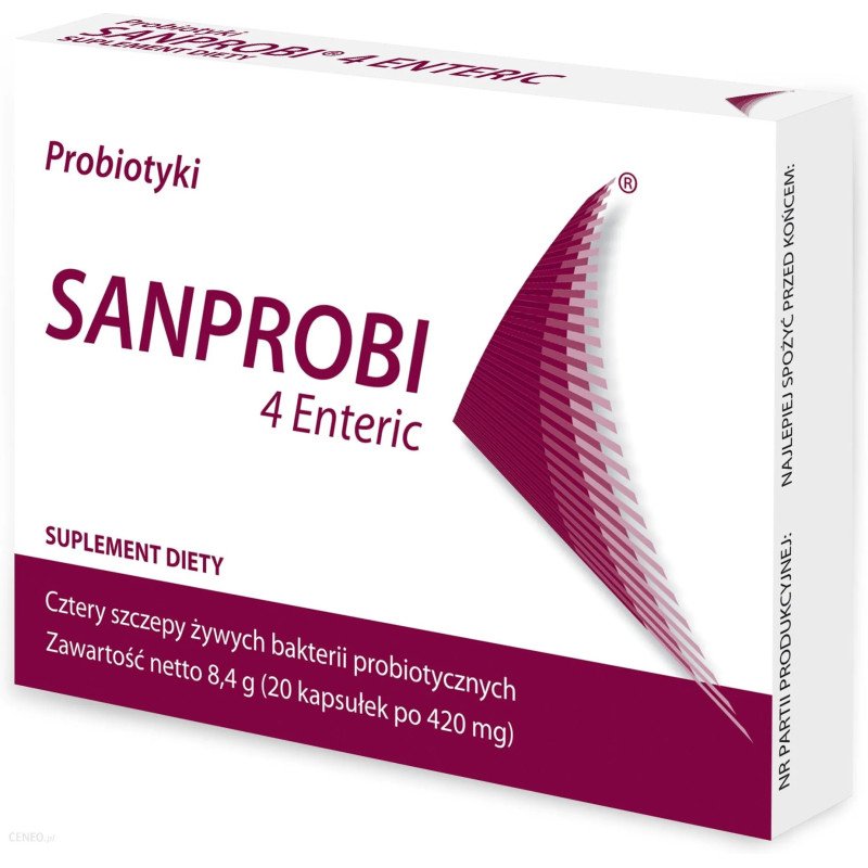 SANPROBI | 4 Enteric Probiotics after Antibiotic Therapy