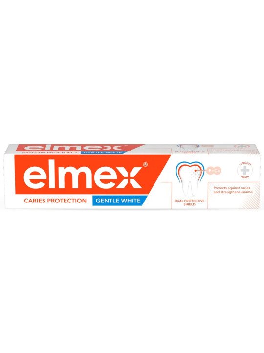 ELMEX,Pasta do Zębów, Caries Protection, Gentle White,75ml