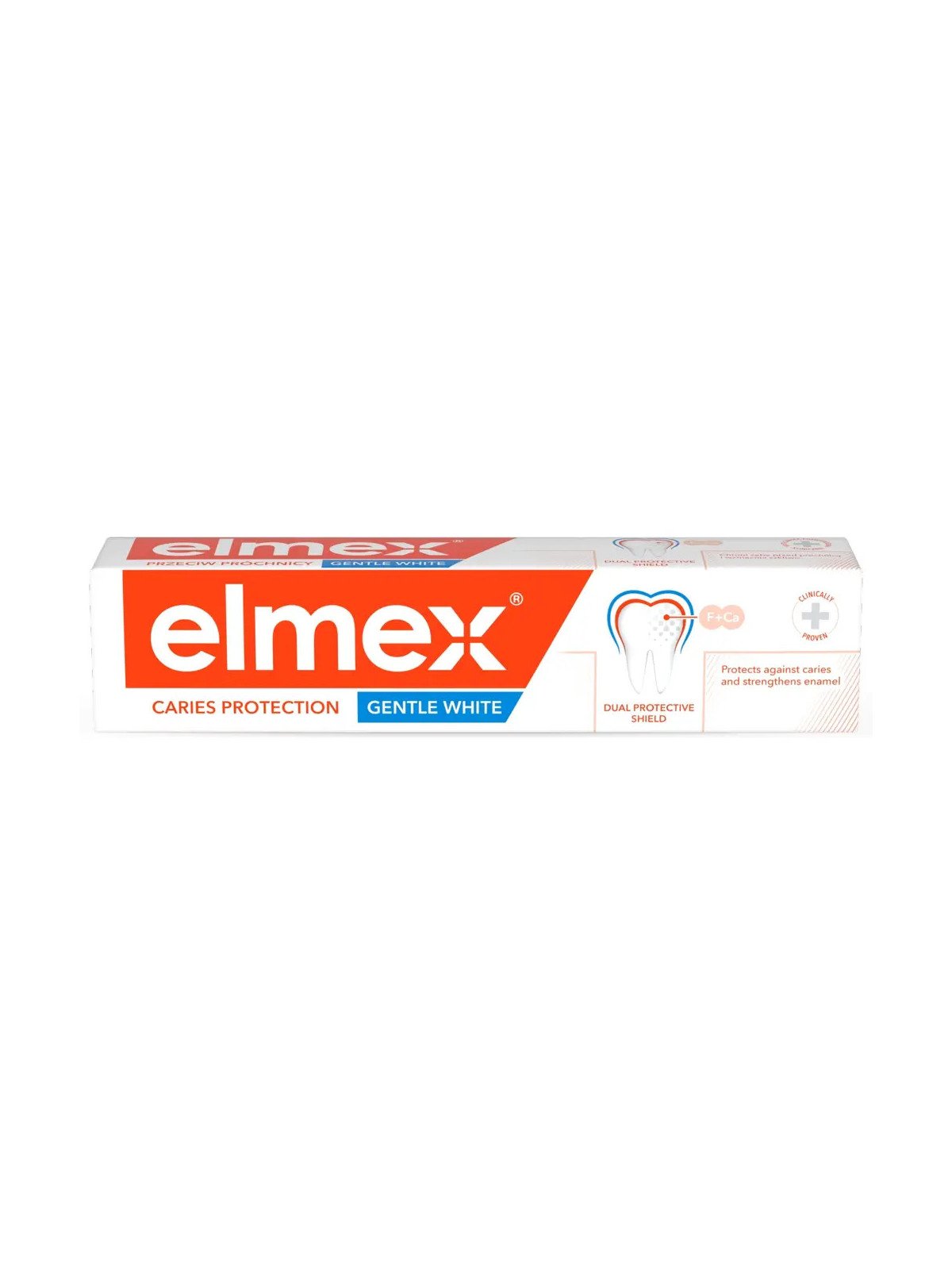 ELMEX,Pasta do Zębów, Caries Protection, Gentle White,75ml