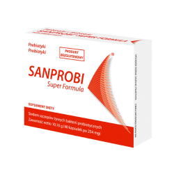 Sanprobi Super Formula, helps rebuild bacterial flora, 40 capsules