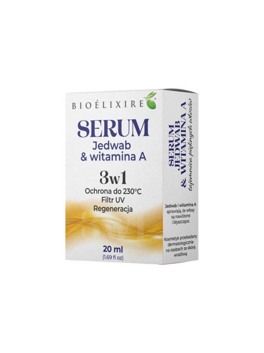 BIOELIXIRE, Silk Serum and Vitamin A, 20ml