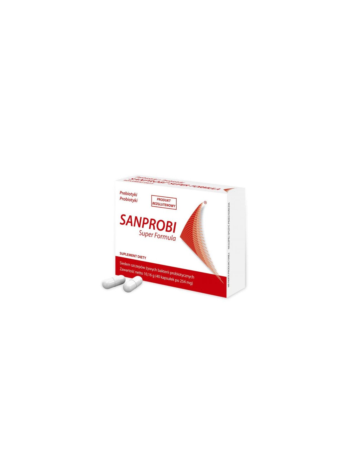 Sanprobi Super Formula, helps rebuild bacterial flora, 40 capsules