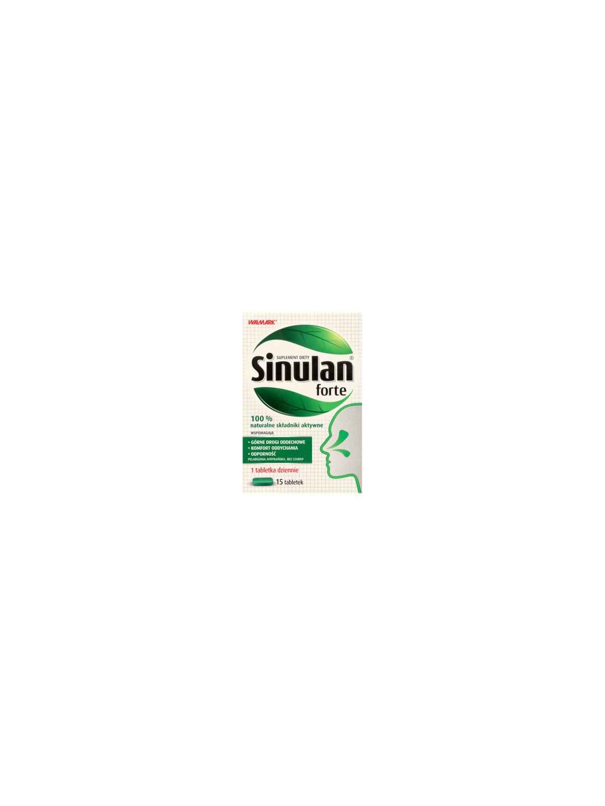 Sinulan Forte, Dietary Supplement, 15 tablets