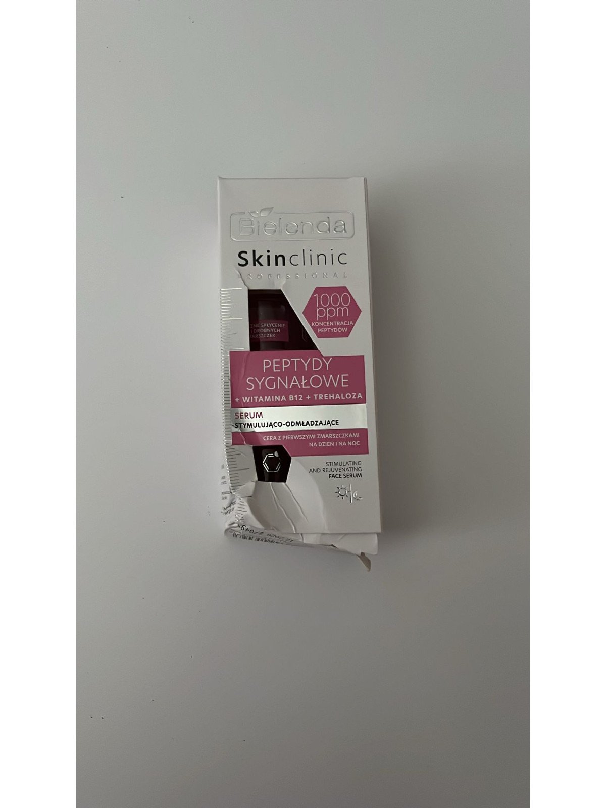 Bielenda Skinclinic Professional, Serum Peptydowe Sygnałowe 30ml (zniszczone opakowanie)