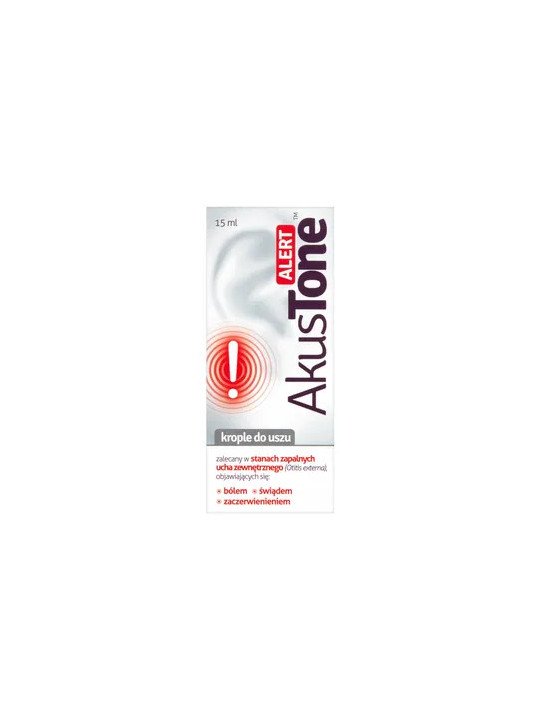 AkusTone ALERT, ear drops, 15 ml