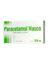 Paracetamol Hasco, 125 mg, suppositories, 10 tablets