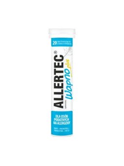 Allertec Wapno Plus, effervescent tablets, 20 tablets