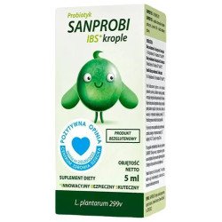 SANPROBI, IBS Probiotic for children from 1 year of age, 5 ml drops