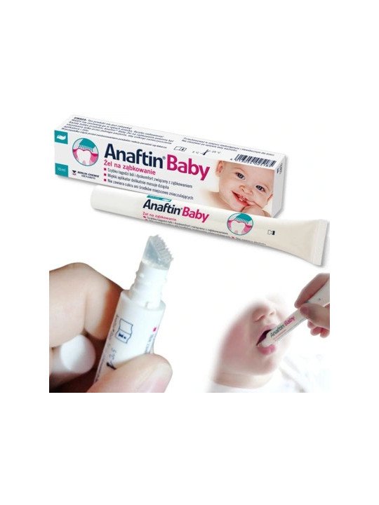 Anaftin Baby,  Żel na ząbkowanie, 10 ml