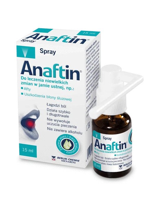 Anaftin - spray for canker sores, 15 ml