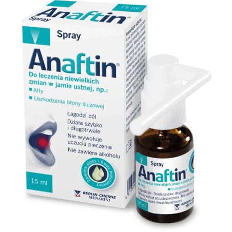 Anaftin - spray for canker sores, 15 ml