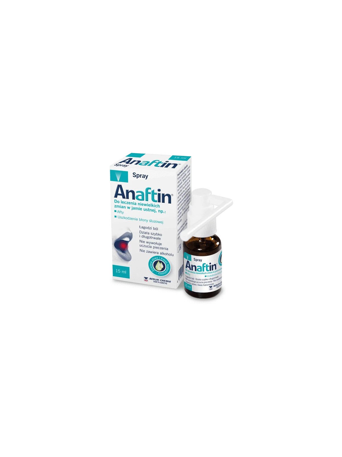 Anaftin - spray for canker sores, 15 ml