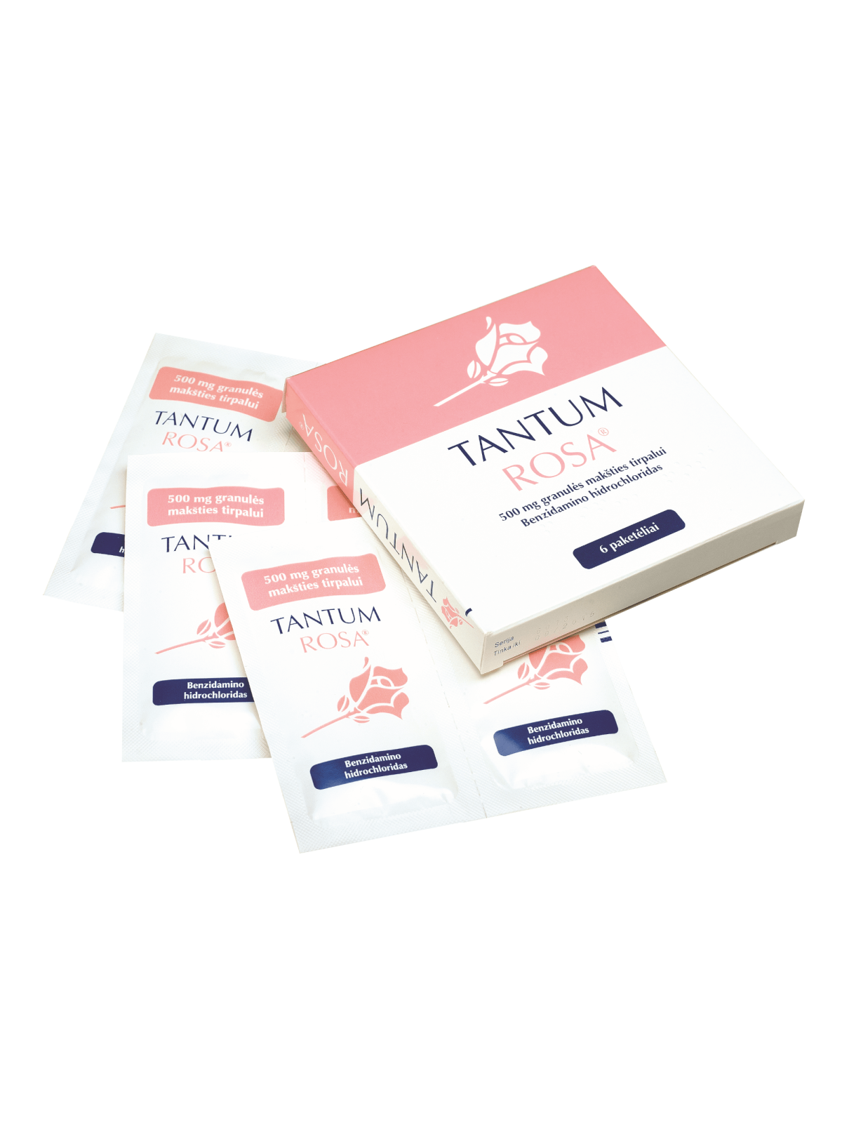 Tantum Rosa 53.2 mg/g, powder for solution, 10 sachets