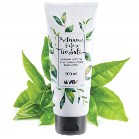 Anwen, Vegan Protein Hair Conditioner - Green Tea, 200ml BB 25/11/2025