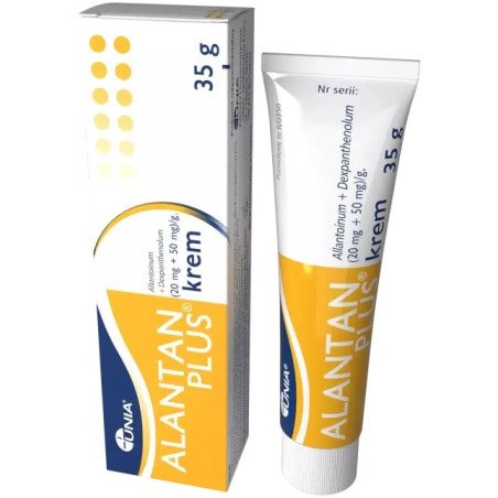 Alantan Plus (yellow), cream for irritated and dry skin, 35g