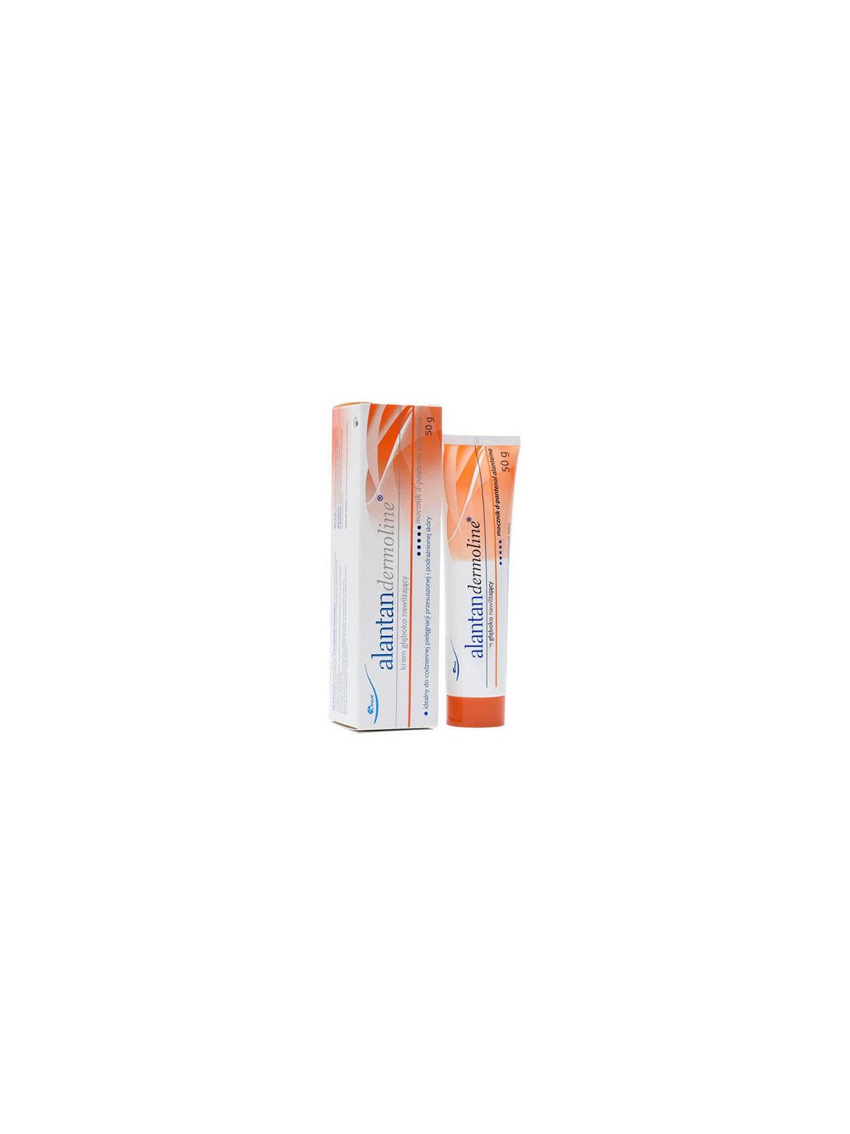 Alantan Dermoline, deeply moisturizing cream, dry and irritated skin, 50 g (damaged box - see second photo)