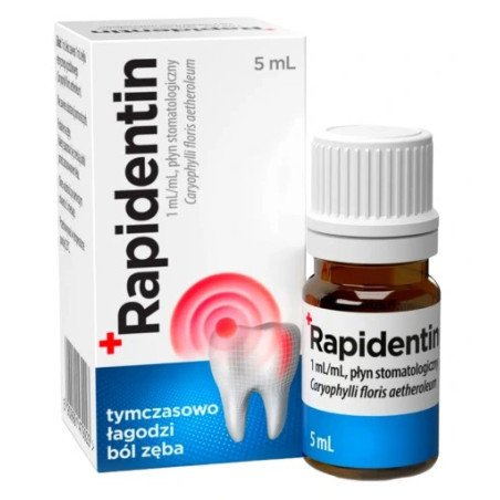 Rapidentin, dental fluid for relieving toothache, 5 ml