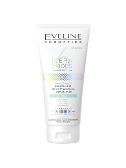 Eveline 6 Ceramides Moisturizing gel-emulsion for cleansing and make-up removal