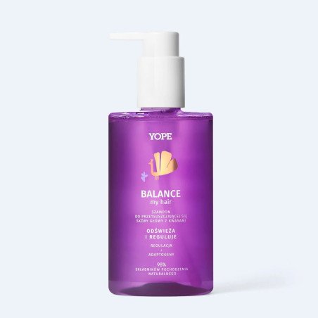 Yope BALANCE my HAIR Szampon do przetłuszczającej się skory głowy 300ml