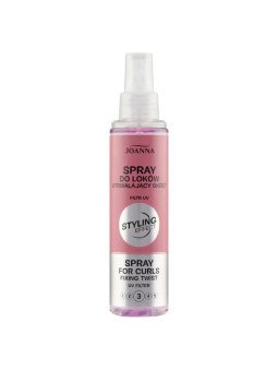 Joanna, Styling Effect, Curl Fixing Spray with UV Filter, 150 ml