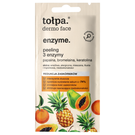 Tolpa, dermo face peeling 3 enzymy, 8ml