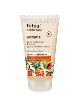 tołpa, dermo face enzyme, face wash gel 3 enzymes, 150 ml