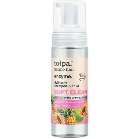 tołpa dermo hair, enzyme. Gentle shampoo-foam SOFT CLEAN, 150 ml