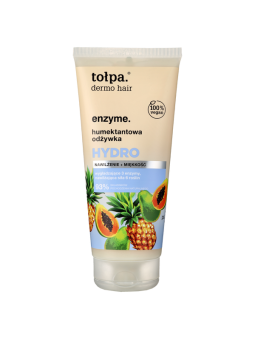 tołpa dermo hair, enzyme. Humektantowa odżywka HYDRO - nawilżenie + miękkość, 200 ml