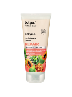 tołpa dermo hair, enzyme. Protein hair mask - REPAIR - Regeneration + Reconstruction, 200 ml