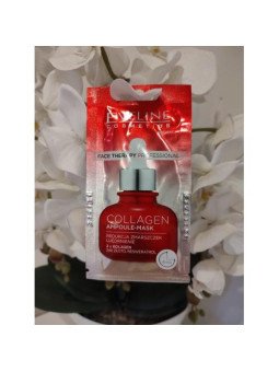 Eveline Face Therapy Professional Collagen Ampoule-Mask 8ml – Firming Mask, Wrinkle Reduction