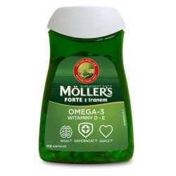 MOLLERS, Forte with fish Oil, 112 capsules