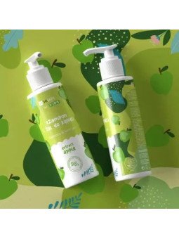 HS HISKIN Kids, Shampoo and Bath Gel for Children, Apple extract, 280ml