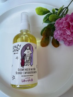 Crazy Hair by HiSkin Oil Mix for Medium and High Porosity Hair 30ml – Deep Nourishment and Regeneration