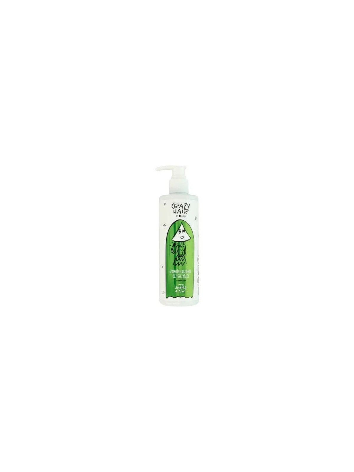 Crazy Hair by HiSkin Gentle Cleansing Shampoo Lime and Kiwi 300ml – Refreshment and Lightness for Every Day