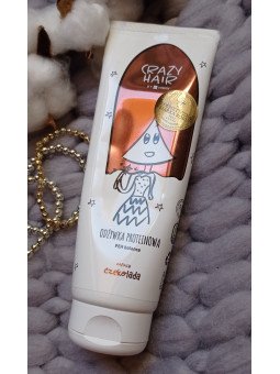 Crazy Hair by HiSkin Proteinowa Odżywka do Włosów PEH Balance Czekoladowa 250ml – Regeneracja, odbudowa i ochrona włosów